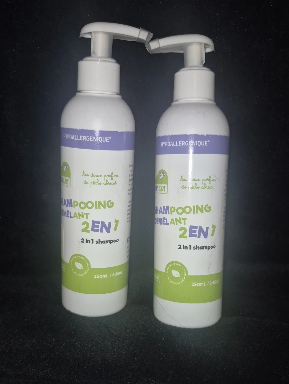 Set of 2 Attitude 2-in-1 Shampoo & Conditioner Pump Bottles - Brand New